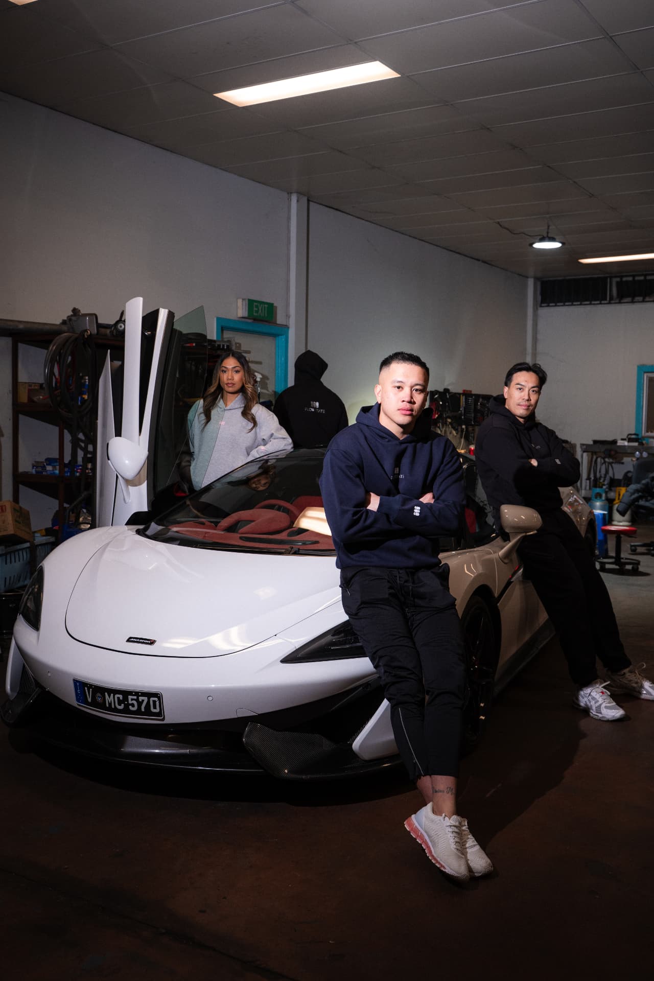 Flowstate Department campaign, team with McLaren