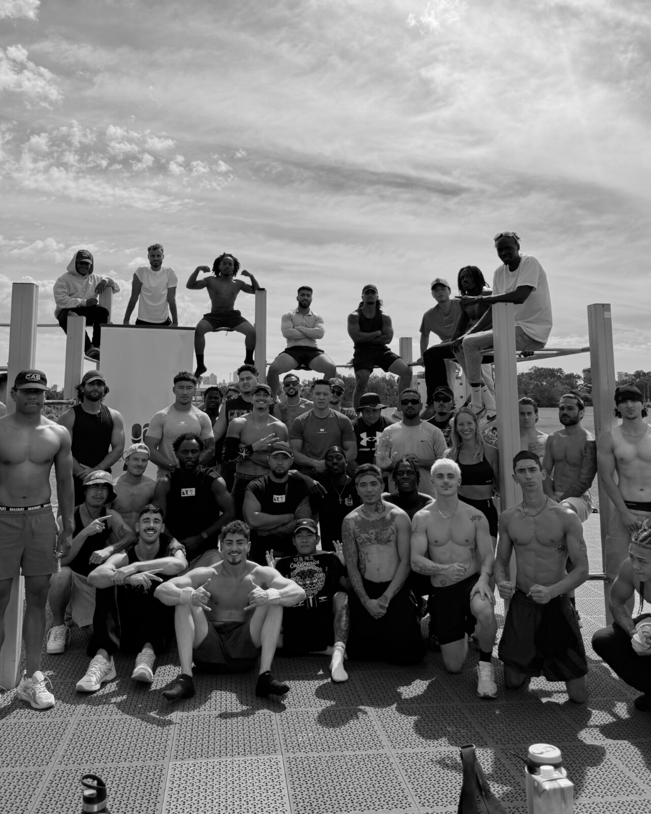 Flowstate brotherhood — men united on the same mission